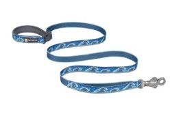 Ruffwear Crag Reflective Dog Leash, Midnight Wave, 1-in x 6-ft