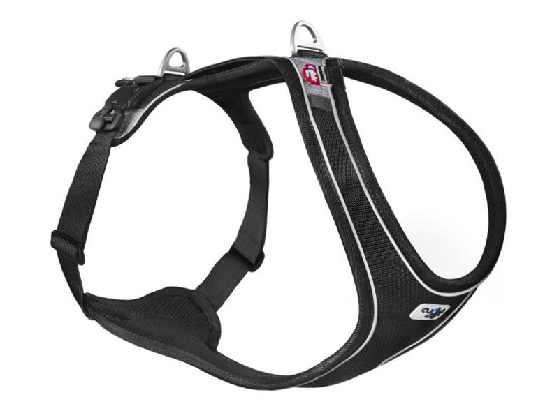 Curli Magnetic Buckle Belka Comfort Dog Harness, Black, Small