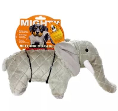 Mighty Safari Elephant Dog Chew Toy, Regular