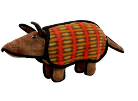 Tuffy Desert Arnie the Armadillo Dog Toy