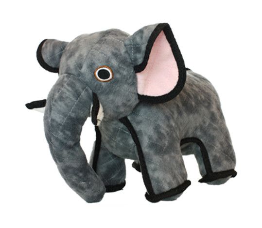 Tuffy Emery Elephant Dog Toy, Junior