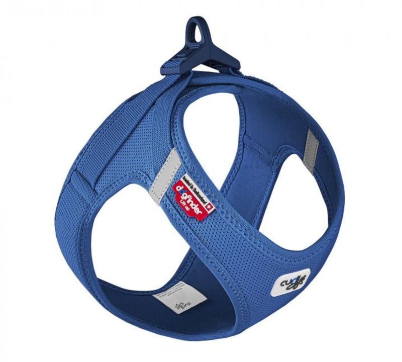 Curli Clasp Air-Mesh Vest Dog Harness, Blue, X-Large