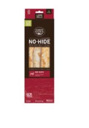 Earth Animal No-Hide Beef Rolls Value Box Dog Treats, Large, 3-pk
