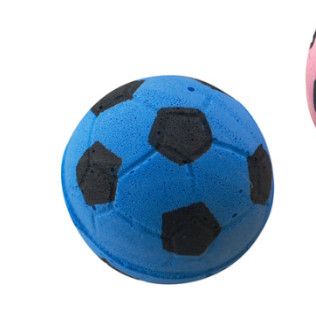 Ethical Pet Spot Sponge Soccer Balls Cat Toy, 4-pk