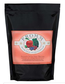 Fromm Four-Star Nutritionals Salmon A La Veg Dry Cat Food, 4-lb