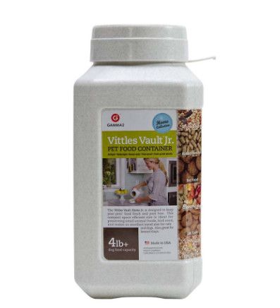 Gamma2 Vittles Vault Junior Pet Food Storage, 4 to 6-lb