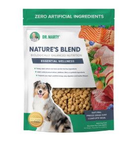 Dr. Marty Nature's Blend Essential Wellness Freeze-Dried Dog Food, 16-oz