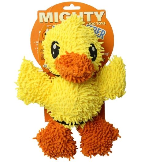 Mighty Microfiber Ball Duck Dog Toy, Regular