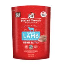 Stella & Chewy's Dandy Lamb Dinner Patties Frozen Dog Food, 12-lb