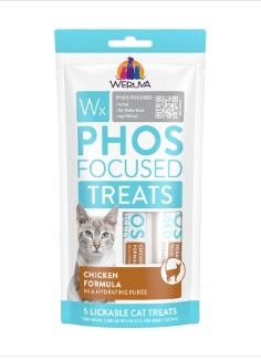 Weruva Cat Wx Phos Focused Chicken Lickable Cat Treats, 5-pk