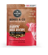 Bones & Co Barkin' Beef Bites Freeze-Dried Dog Food, 25-oz