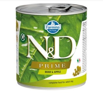 Farmina N&D Prime Boar & Apple Wet Dog Food, 10-oz