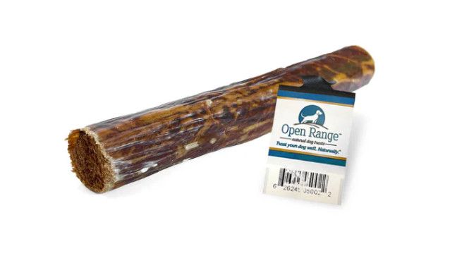 Home Range/Open Range Beef Chomper Stuffed Bully Stick Dog Treats, 5-6-in