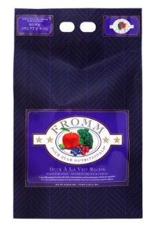 Fromm Four-Star Nutritionals Duck A La Veg Dry Dog Food, 12-lb