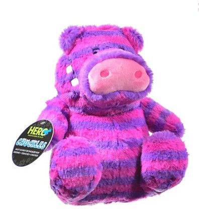 Hero Chuckles Hippo Dog Toy, Large