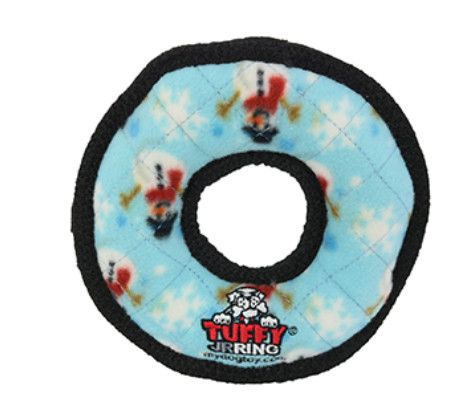 Tuffy Snowmen Ring Dog Toy, Junior