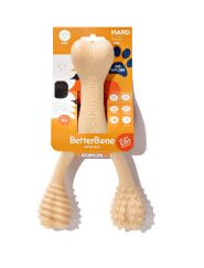 BetterBone Hard Density Natural Beef Flavor Dog Toy, Large