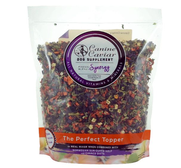 Canine Caviar Synergy Vegetable Mix Dog Supplement, 24-oz