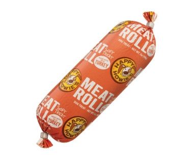 Happy Howie's Turkey Meat Roll Dog Treats, 7-oz