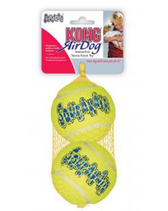 KONG SqueakAir Balls Dog Toy, Large, 2-pack