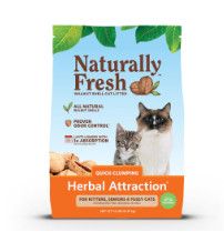 Naturally Fresh Walnut-Based Herbal Attraction Quick-Clumping Cat Litter, 14-lb