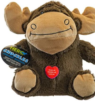 Hero Dog Chuckles 2.0 Moose Dog Toy, Large