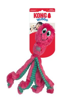 KONG Wubba Octopus Dog Toy, Small