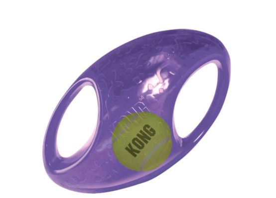 KONG Jumbler Football Dog Toy, Color Varies, Large/X-Large