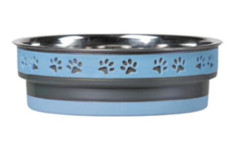 Loving Pets Corsa Pet Bowl, Rapid Blue, Large