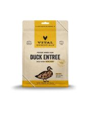 Vital Essentials Duck Entree Mini Nibs Freeze-Dried Raw Dog Food, 14-oz