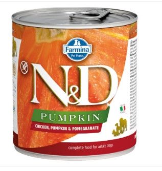 Farmina N&D Pumpkin, Chicken & Pomegranate Wet Dog Food, 10-oz