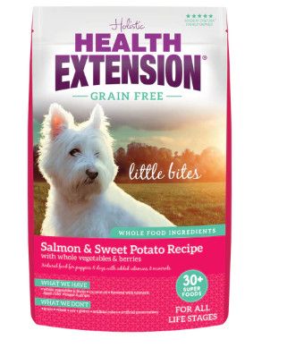 Health Extension Grain-Free Little Bites Salmon Dry Dog Food, 3.5-lb