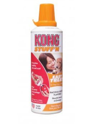 KONG Easy Treat Bacon & Cheese Dog Treats, 8-oz