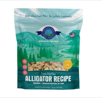 Shepherd Boy Farms Alligator Freeze-Dried Dog Food, 14-oz