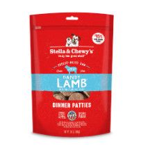 Stella & Chewy's Dandy Lamb Dinner Patties Grain-Free Freeze-Dried Dog Food, 25-oz