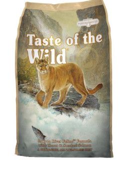 Taste of the Wild Canyon River with Trout & Smoked Salmon Grain-Free Dry Cat Food, 5-lb