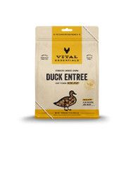 Vital Essentials Duck Entree Mini Nibs Freeze-Dried Raw Cat Food, 12-oz
