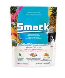 Smack Pet Food Rockin' Rockfish Dehydrated Dog Food, 7.4-oz|210-gram