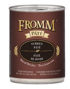 Fromm Turkey Pate Canned Dog Food, 12.2-oz