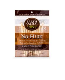 Earth Animal No-Hide Venison Stix Chew Dog Treat, 10-pack