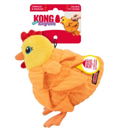 KONG Layerz Forage Hen Dog Toy, Medium