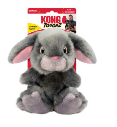 KONG Toughz Bunny Dog Toy, Medium