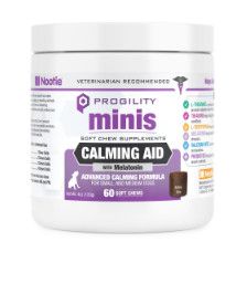 Nootie Progility Minis Calming Aid Soft Chews Supplement for Small & Medium Dogs, 60-count