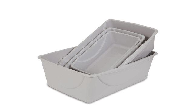 Petmate Litter Pan with Microban, Color Varies, Medium