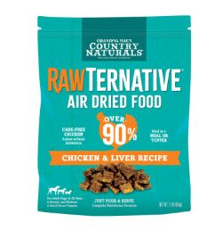 RawTernative Chicken & Liver Air-Dried Dog Food, 1-lb