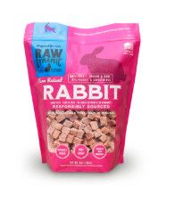 Raw Dynamic Rabbit Frozen Raw Cat Food, 3-lb