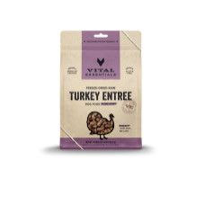 Vital Essentials Turkey Entree Mini Nibs Crunchy Freeze-Dried Raw Dog Food, 14-oz