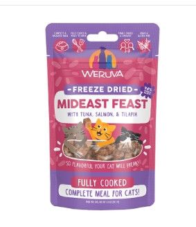Weruva Mideast Feast Freeze-Dried Cat Food, 1-oz
