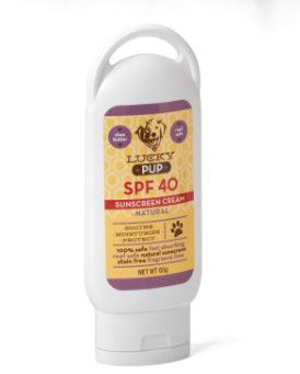 Lucky Pup SPF40 Lotion Sunscreen Cream for Dogs, 65-gram