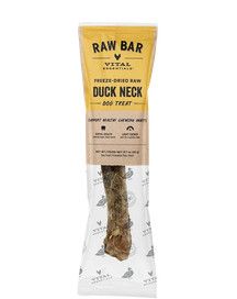 Vital Essentials Raw Bar BULK Duck Neck Freeze-Dried Raw Dog Treats, 1-pk